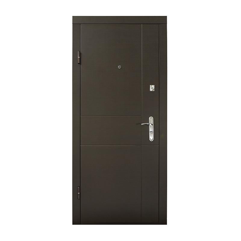 Двері вхідні Міністерство дверей ПБ-311 2050х860 мм Венге темний горизонт (25051575)