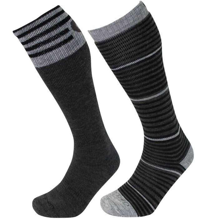 Термошкарпетки гірськолижні Lorpen Ski/Snowboard Merino Blend S2W 2-Pack Combo 1336 S р. 35-38 Gun Metal (iz13564)