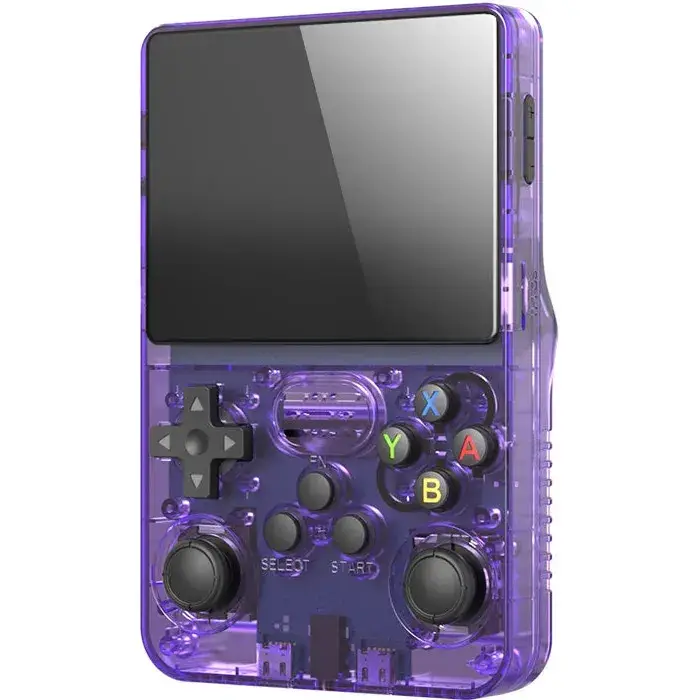 Игровая консоль портативная Intex Data Frog R36s Purple - фото 3