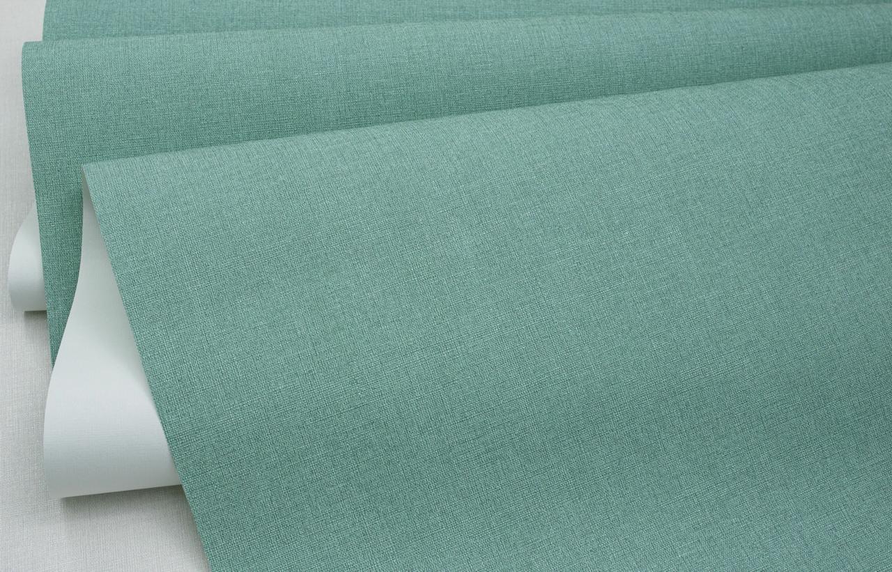 Обои флизелиновые SINTRA Jazz Meadow UNI 460467 фон винил горячего тиснения 1,06х10,05 м Зеленый