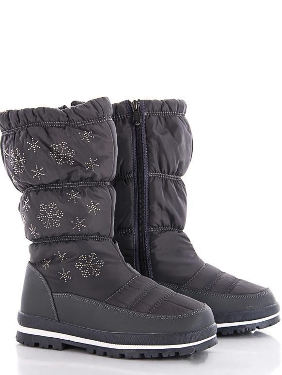 Дутики на шерсти Caroc 627B р. 39 Серый