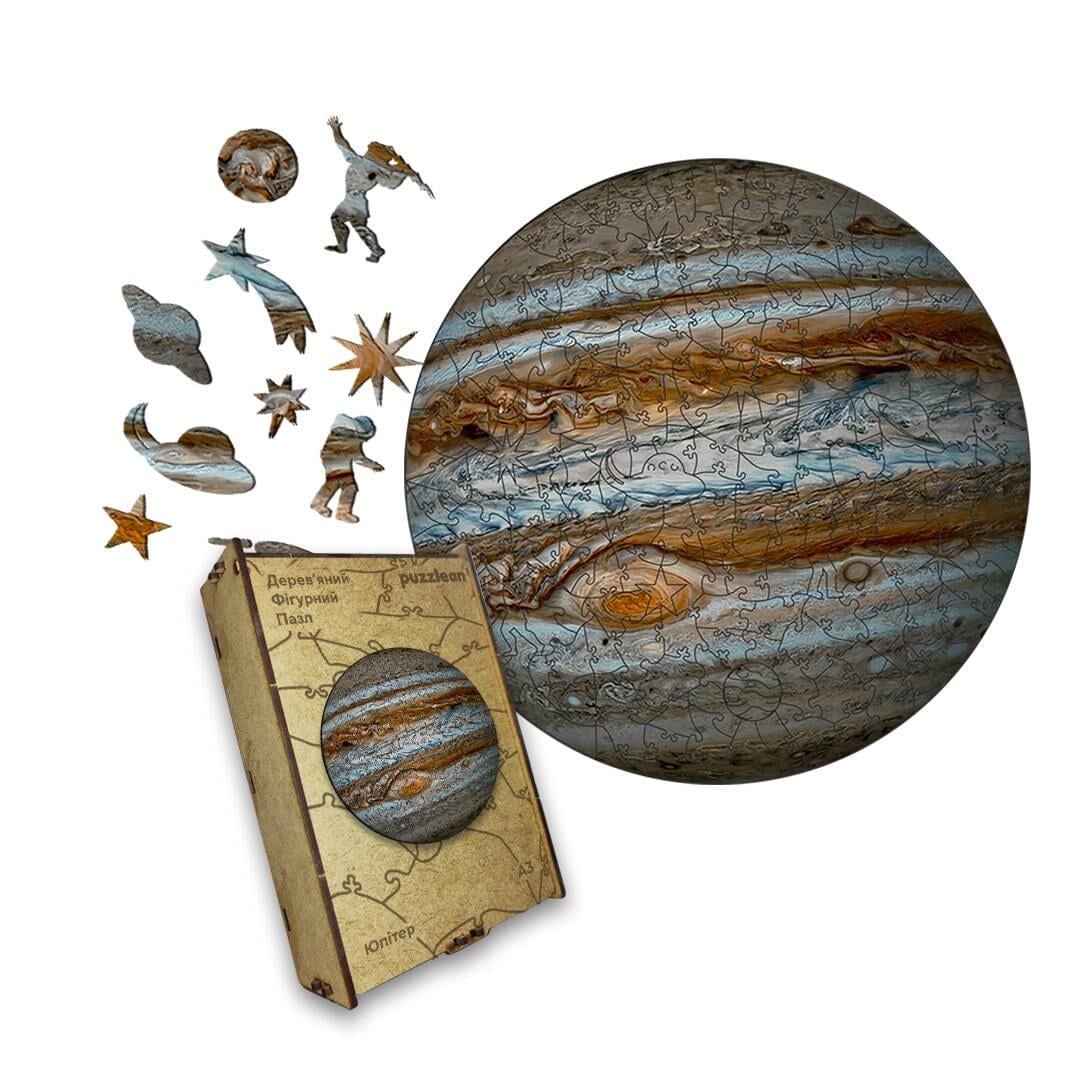 Пазл дерев'яний таємничий юпітер А4 100 ел.