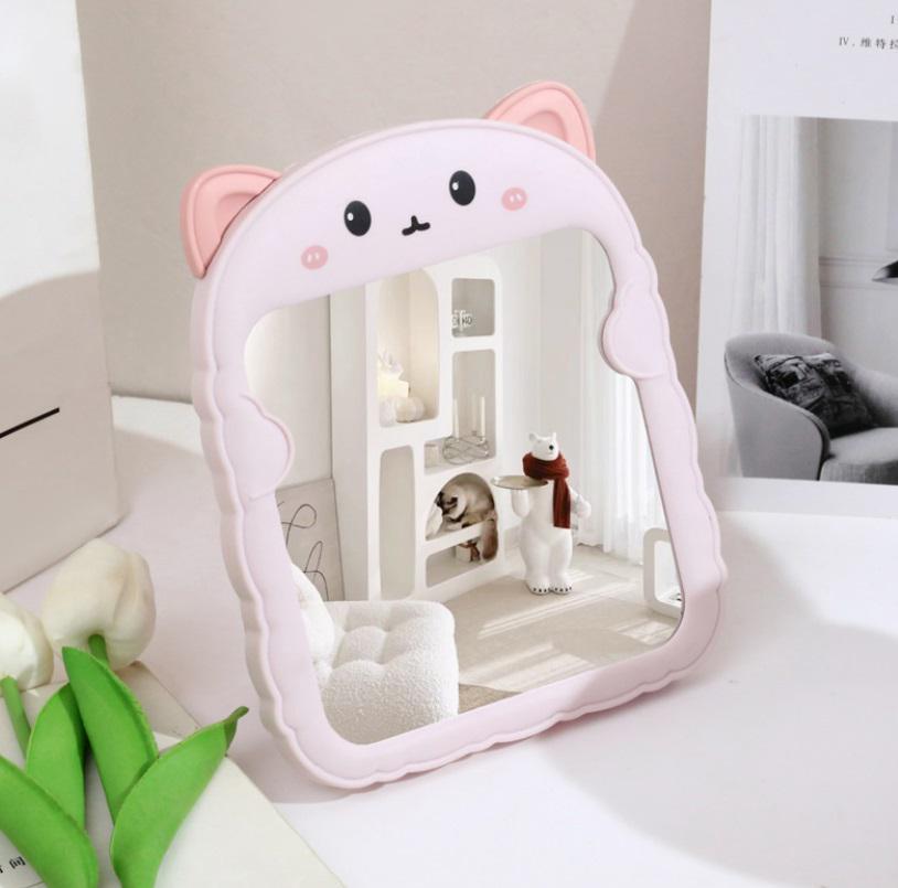 Дзеркало настільне 14758 20х16,5 см Рожевий (4993053) Дзеркало настільне 14758 20х16,5 см Рожевий (4993053)