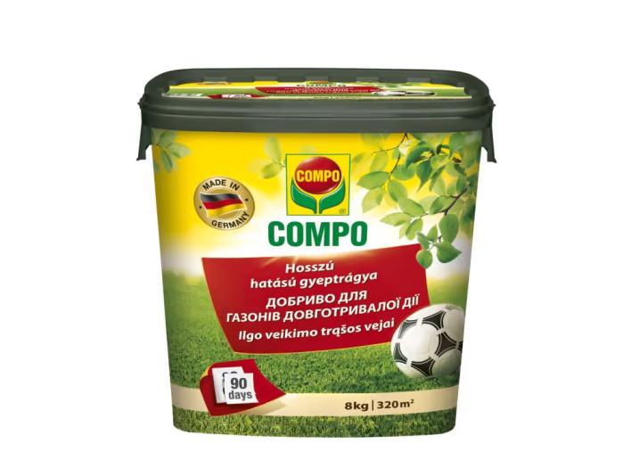 Добриво комплексне мінеральне Compo для газону весна-літо 8 кг