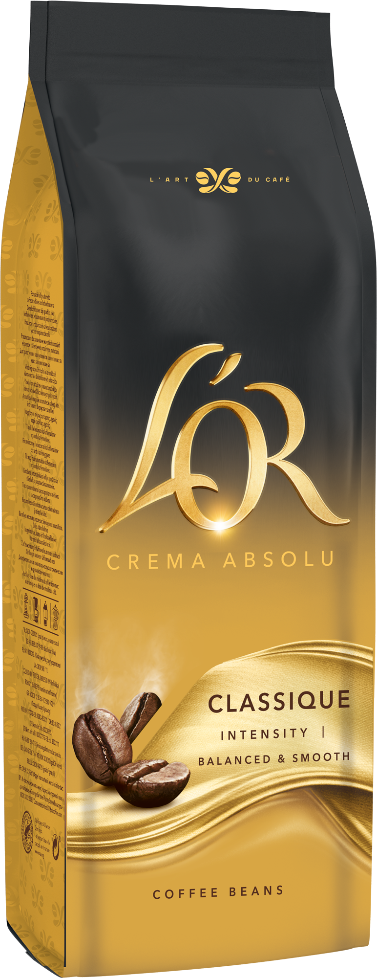 Кофе в зернах L`OR Crema Absolute Classic 500 г (j10000476)