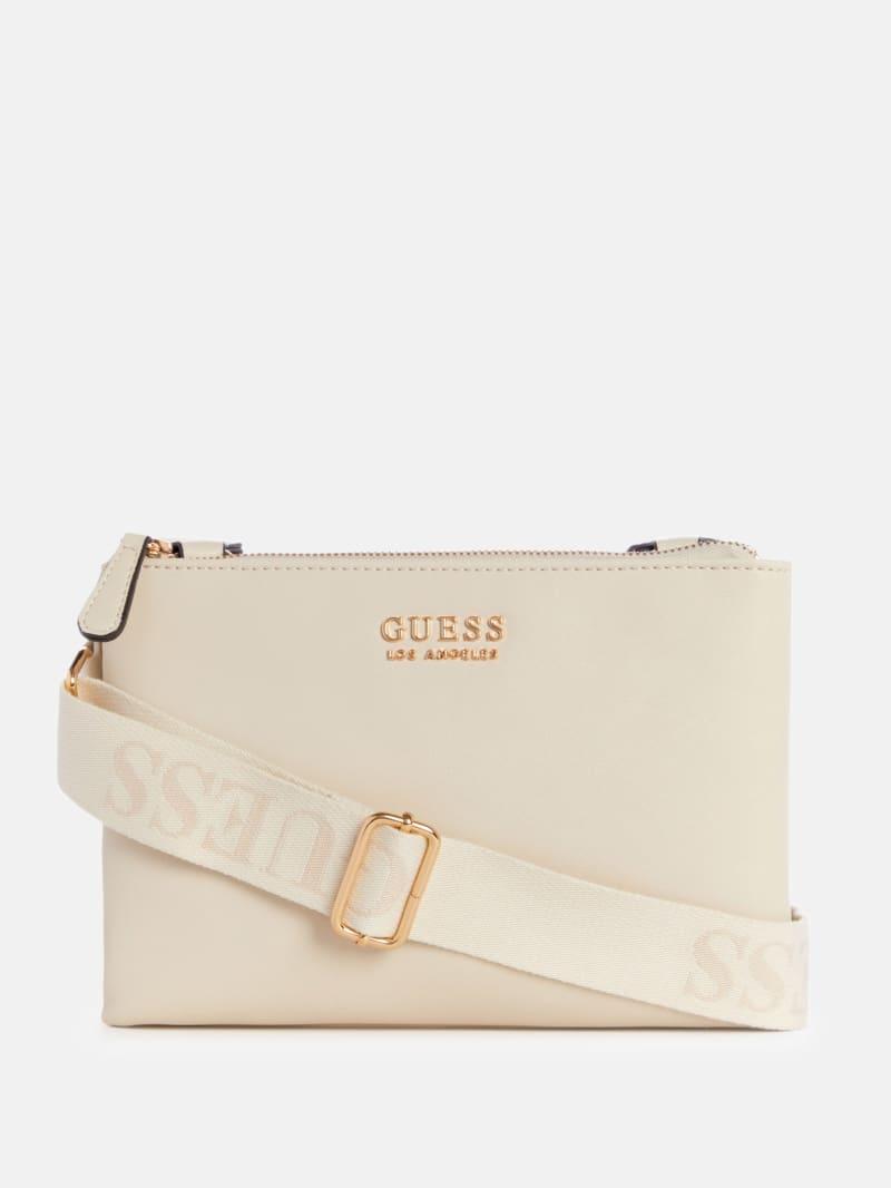 Женская сумка кросс-боди Guess Lindfield Triple Compartment Crossbody Молочный (2383058411) Женская сумка кросс-боди Guess Lindfield Triple Compartment Crossbody Молочный (2383058411)