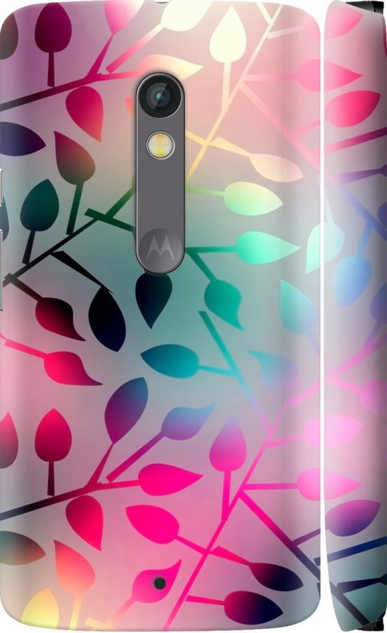 Чехол на Motorola Moto X Play Листья (2235m-459-42517)