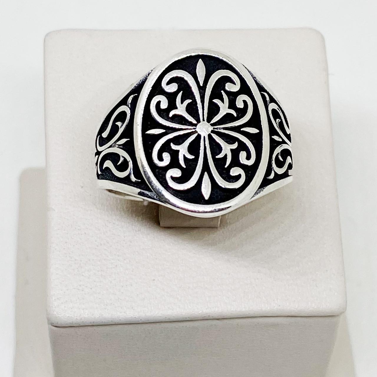 Перстень серебряный р. 18 9,03 г (1801896378)