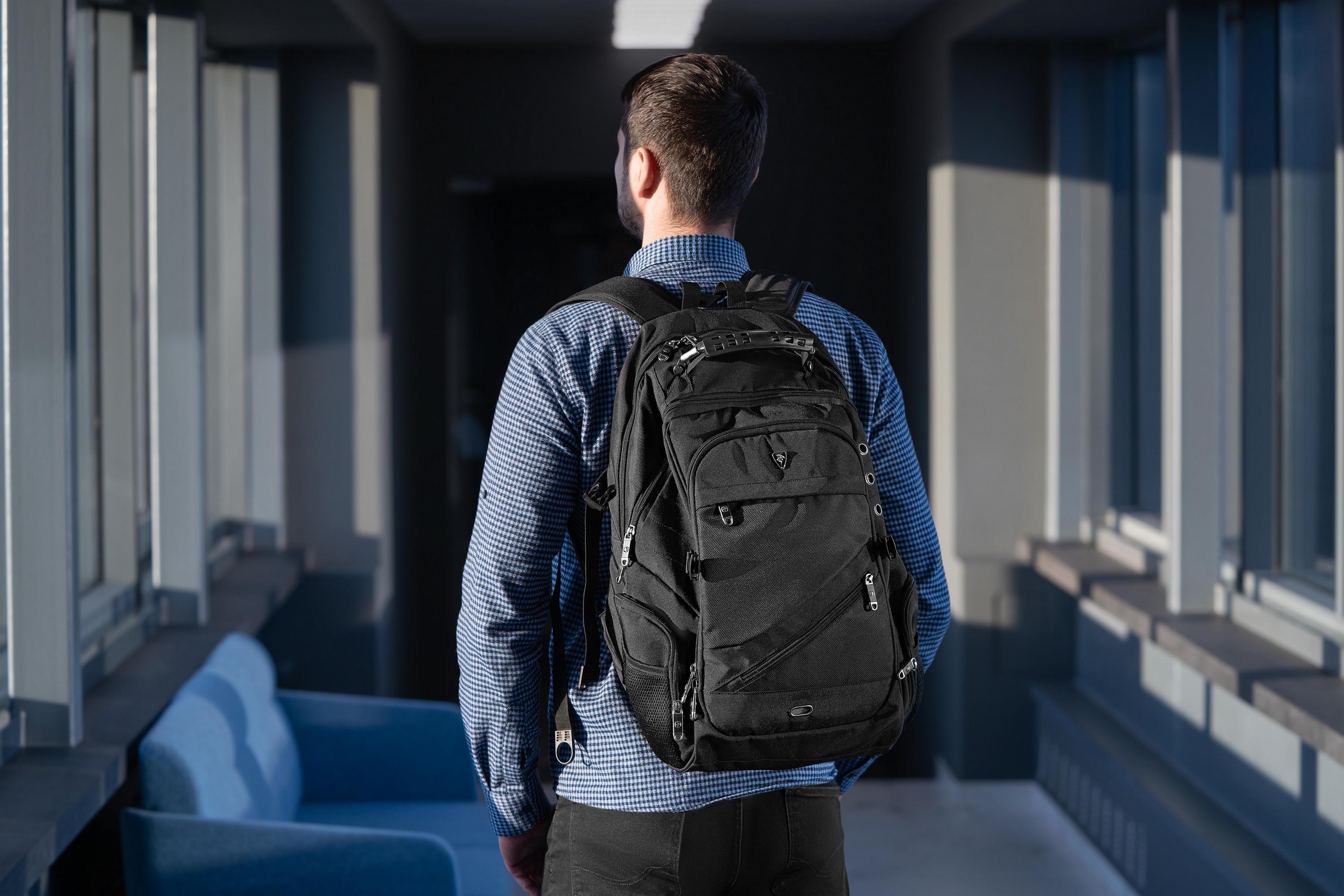 Рюкзак 2E SmartPack 16" Черный (ERC-2E-BPN6316BK) - фото 4