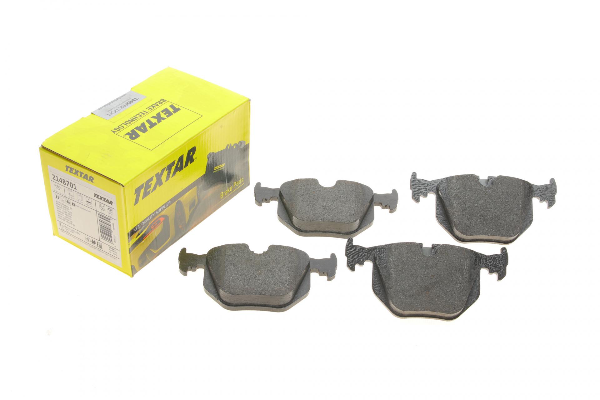Колодки тормозные задние TEXTAR BMW 3/5/X5 95- Teves Q+ - (2148701) Колодки тормозные задние TEXTAR BMW 3/5/X5 95- Teves Q+ - (2148701)