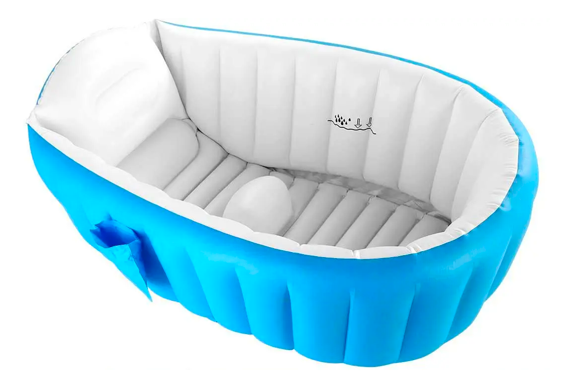 Ванная детская надувная Inflatable Baby Bath 98x64 см (29634317)