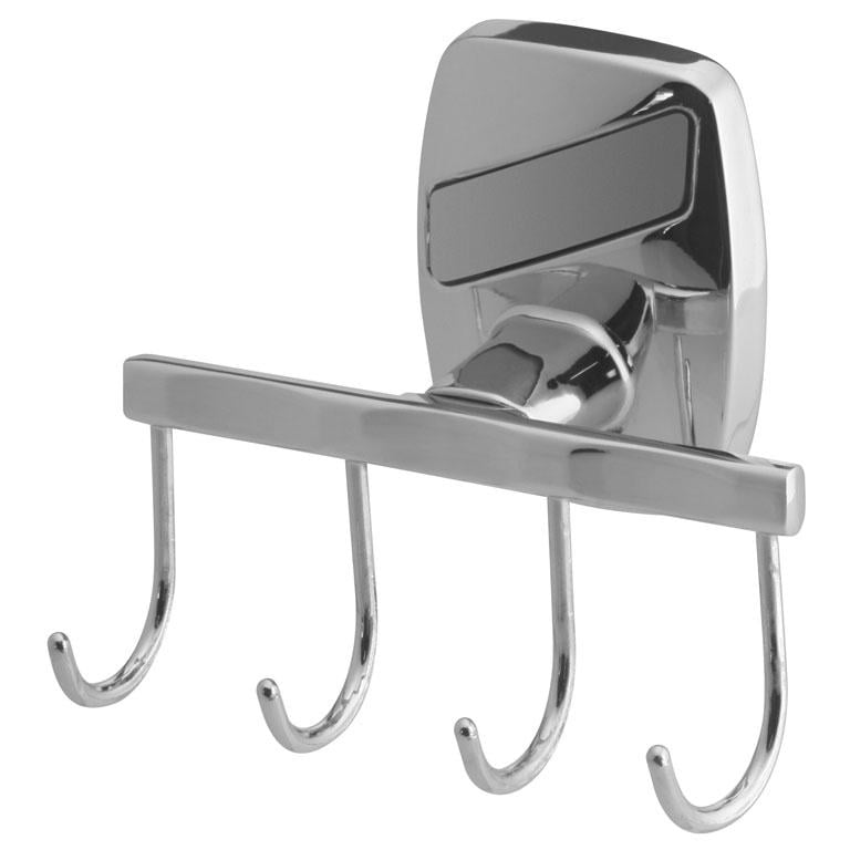 Крючок для полотенец Bisk OREGON 4 крючки Хром (79706)