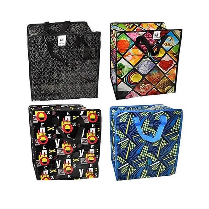 Сумка хозяйственная Город №3 высокая 45х50х24 см 6 шт. в ассортименте (0563)