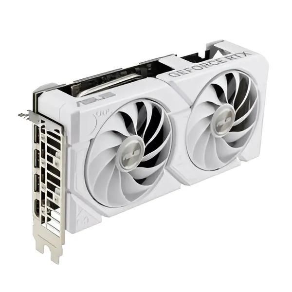 Видеокарта Asus nVidia RTX 4070 12 Гб GDDR6 21000 МГц 192 bit (DUAL-RTX4070S-O12G-EVO-WHITE) - фото 3 Видеокарта Asus nVidia RTX 4070 12 Гб GDDR6 21000 МГц 192 bit (DUAL-RTX4070S-O12G-EVO-WHITE) - фото 3