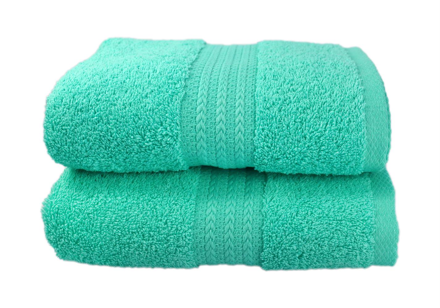 Полотенце Rainbow W.Green 50х90 см 500г/м2 Бирюзовый - фото 5
