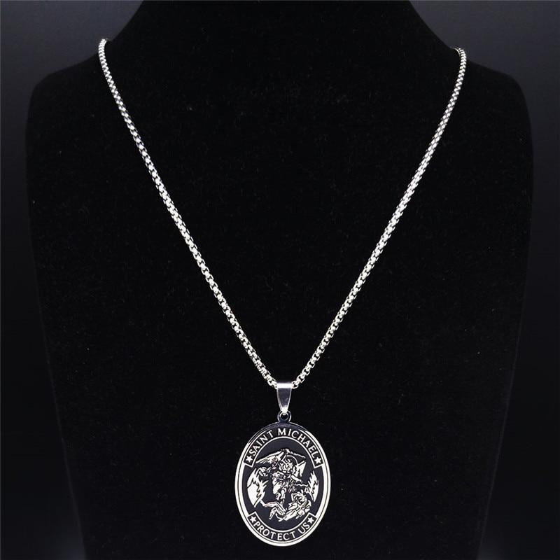 Подвеска Afawa Saint Michael Protect Us Archangel 36х28 мм