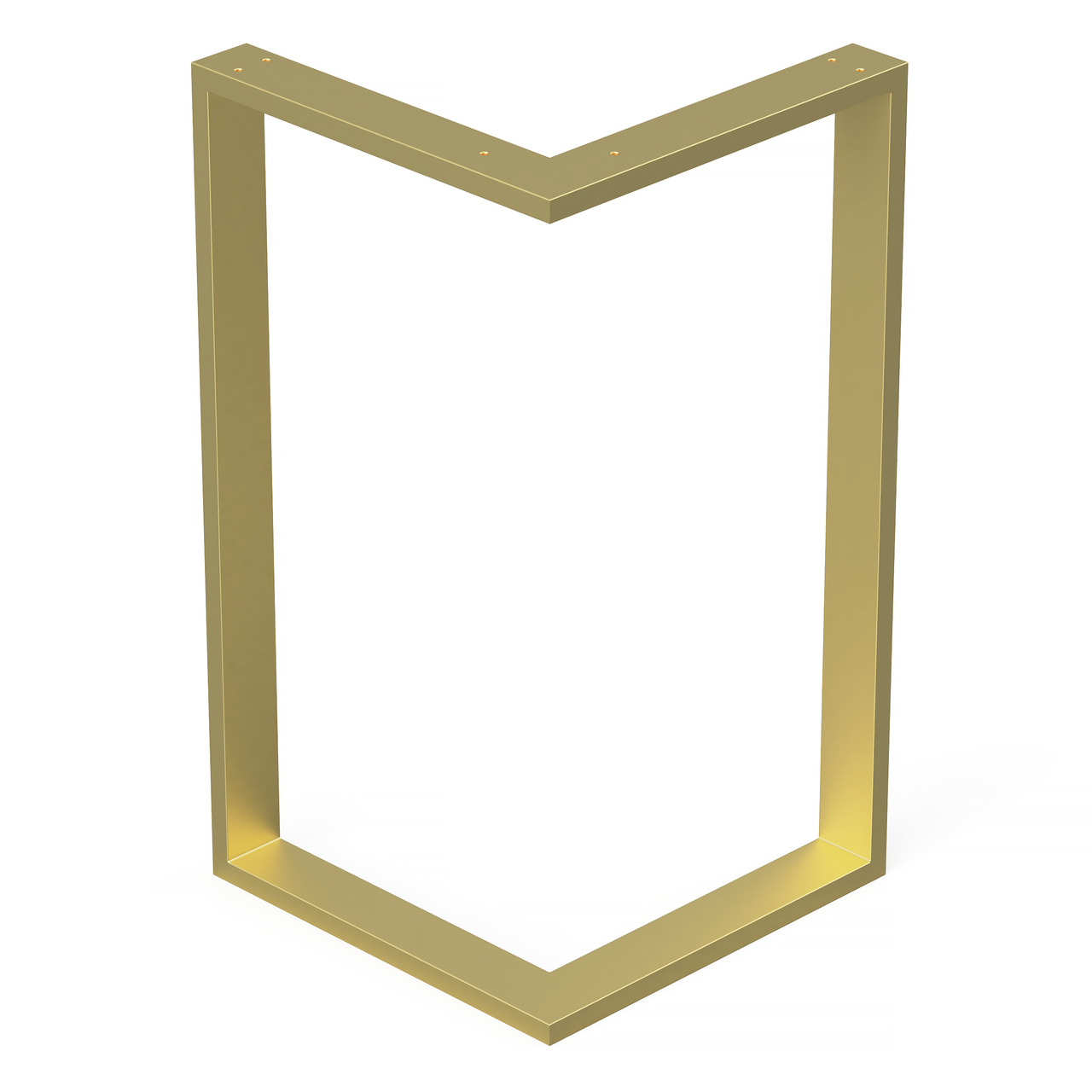 Опора для столу з металу 566х325 мм H 730 мм Золотий (1126) Опора для столу з металу 566х325 мм H 730 мм Золотий (1126)