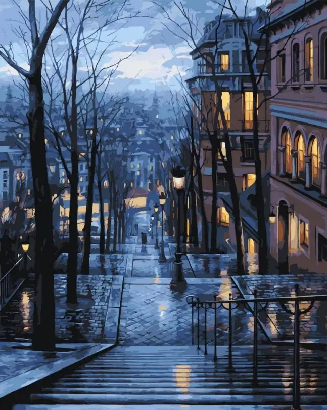 Картина по номерам ART CRAFT Вечерняя тишина 40x50 см (ACR-11676-AC)