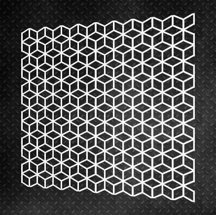 Трафарет многоразовый DFA Геометрия 43 для штукатурки и краски (G00043)