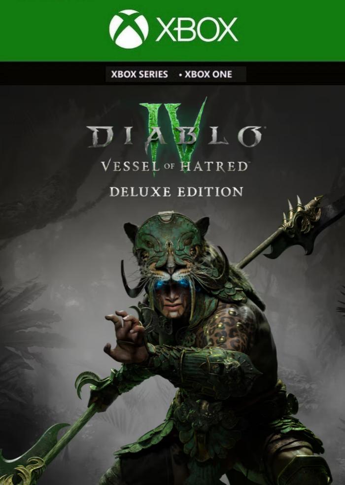 Ключ активації Diablo IV - Vessel of Hatred - Deluxe Edition для Xbox One/Series S/X (90845102)