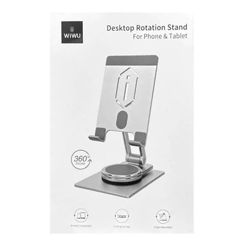 Подставка магнитная для планшетов WIWU ZM107 Desktop Rotation Stand 12,9" Silver (00000066829_1) - фото 6 Подставка магнитная для планшетов WIWU ZM107 Desktop Rotation Stand 12,9" Silver (00000066829_1) - фото 6