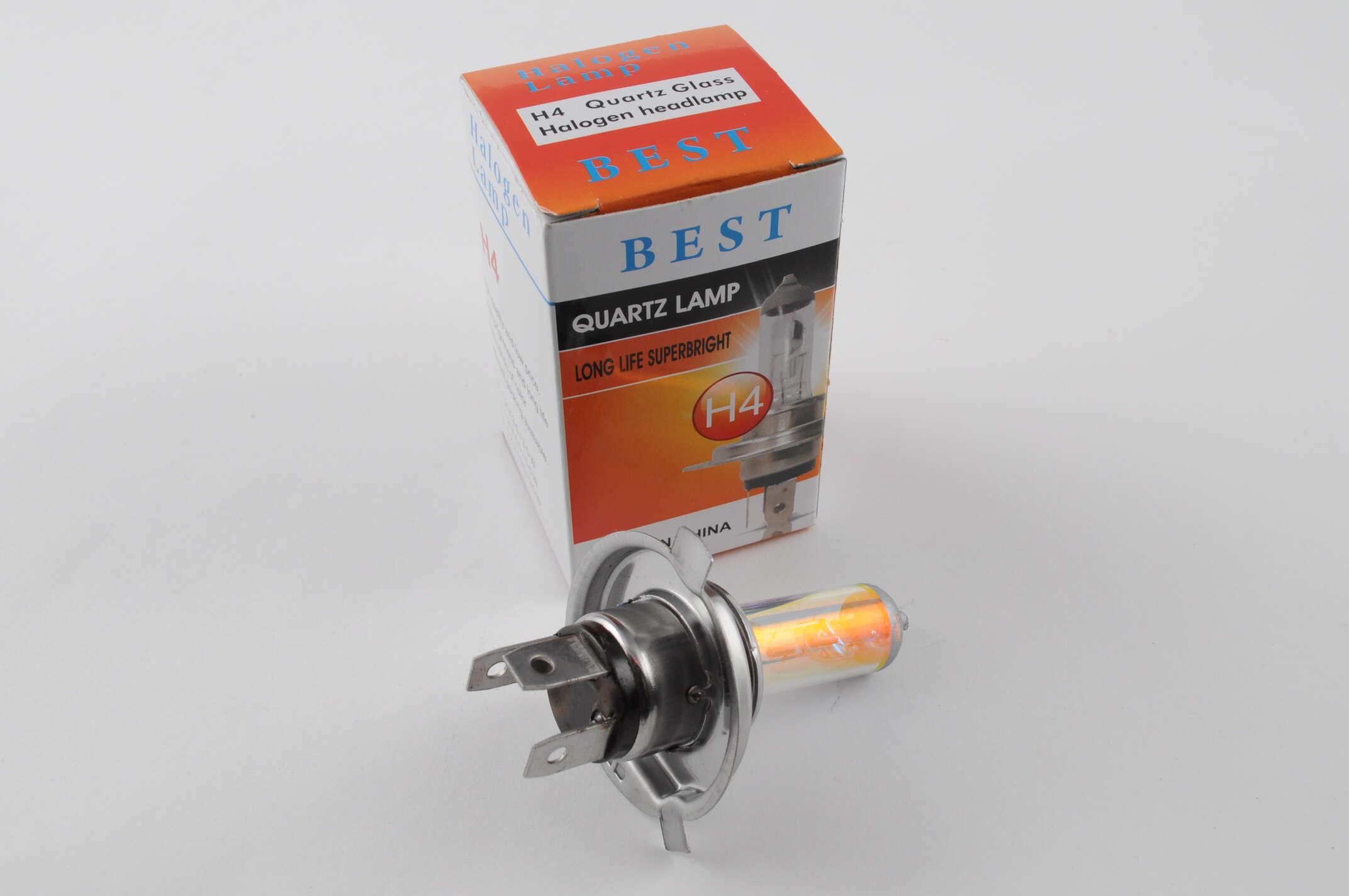 Лампа BEST H4 12V 18W/18W Радужная (H-66) Лампа BEST H4 12V 18W/18W Радужная (H-66)