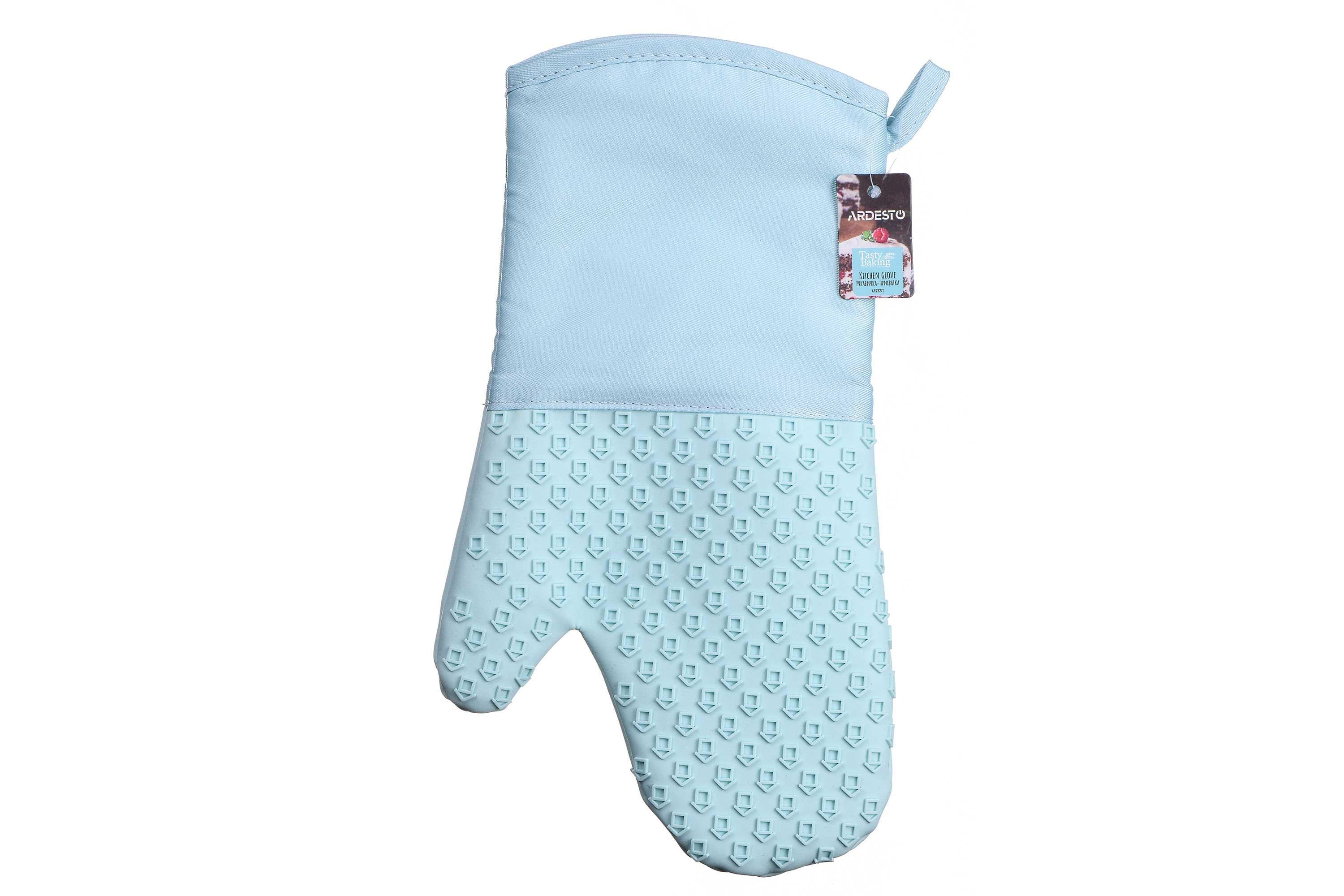 Перчатка-прихватка Ardesto Tasty Baking 35х19 см Голубой (AR2327T)