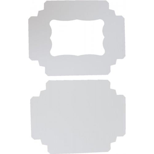 Коробка 300x200x30 мм подарункова Білий (558) - фото 5 Коробка 300x200x30 мм подарункова Білий (558) - фото 5