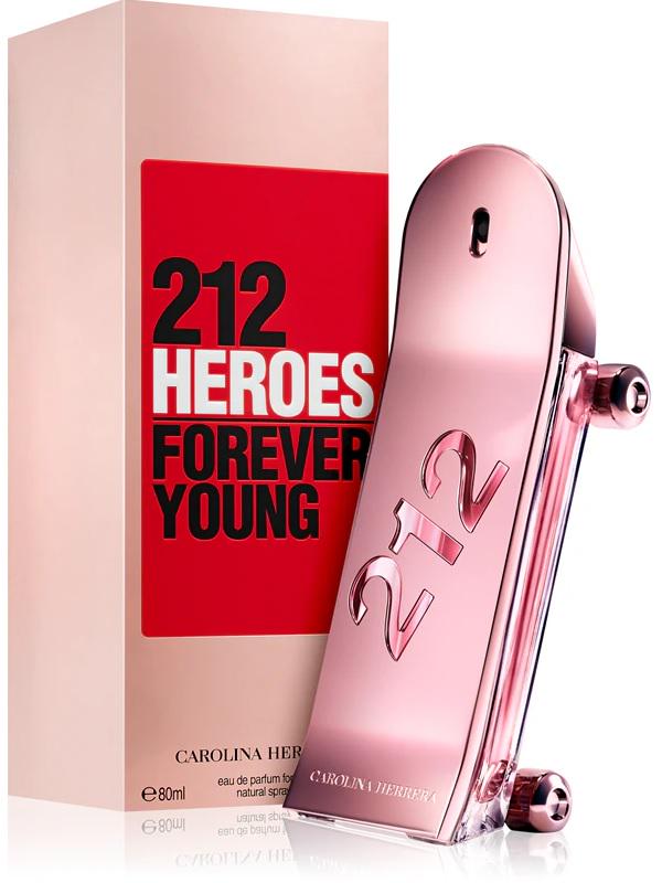 Парфюмированная вода для женщин Carolina Herrera 212 Heroes Forever Young 80 мл (18779092)