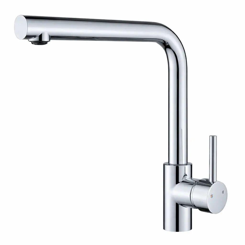 Смеситель кухонный AND YLN1566H однорычажный из нержавеющей стали 12 л/мин