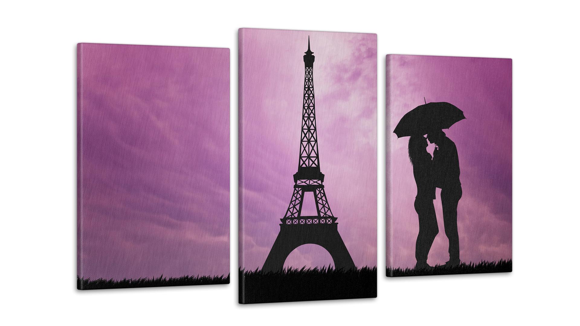 Модульная картина Париж Пара 53x100 см (Art-36_3)
