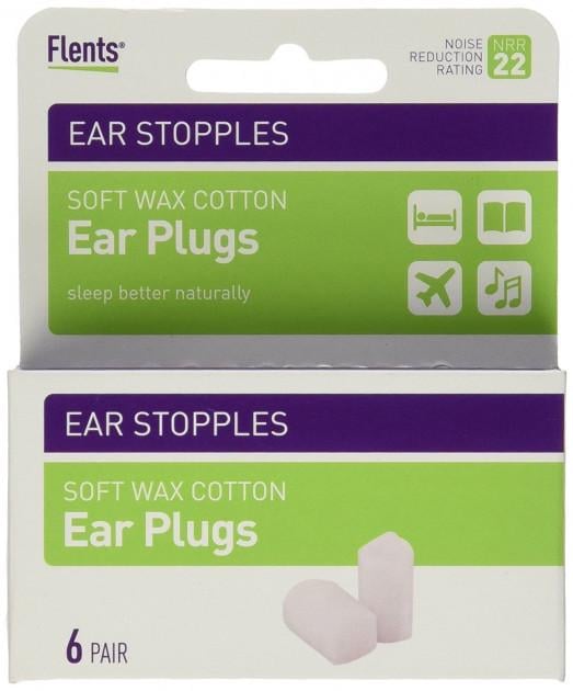 Восковые беруши для сна Flents Ear Stopples 6 пар Восковые беруши для сна Flents Ear Stopples 6 пар