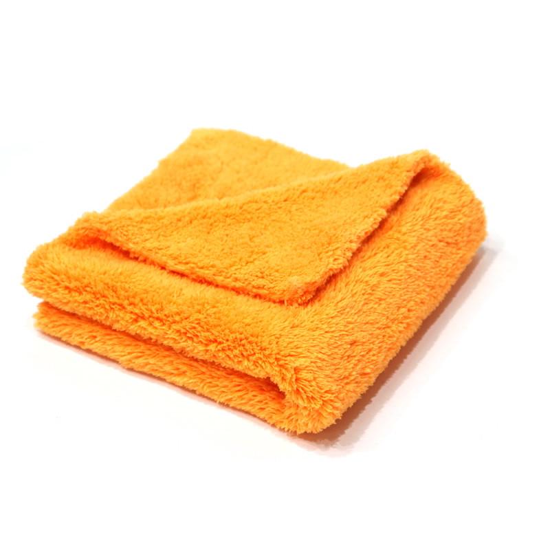 Тряпка из микрофибры для авто ультрамягкая 1234 Upgrade 40х40 см Оранжевая (11341)