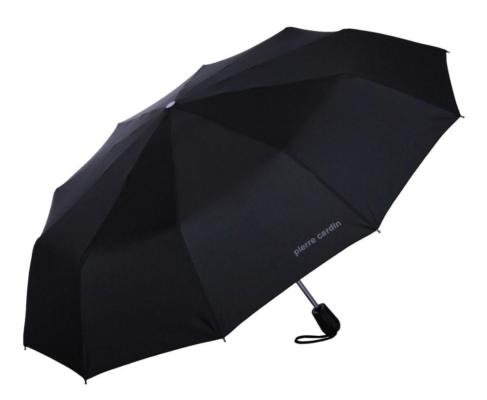 Парасолька чоловіча складана Pierre Cardin автомат D 100 мм Black (83967)
