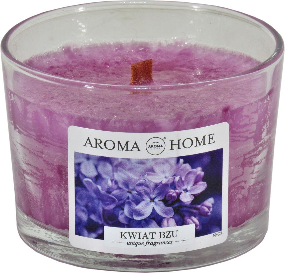 Ароматизатор для авто Aroma Home Natural Waxes Candle Lilacflower на панель приборов сухой 115 мл (0307118)