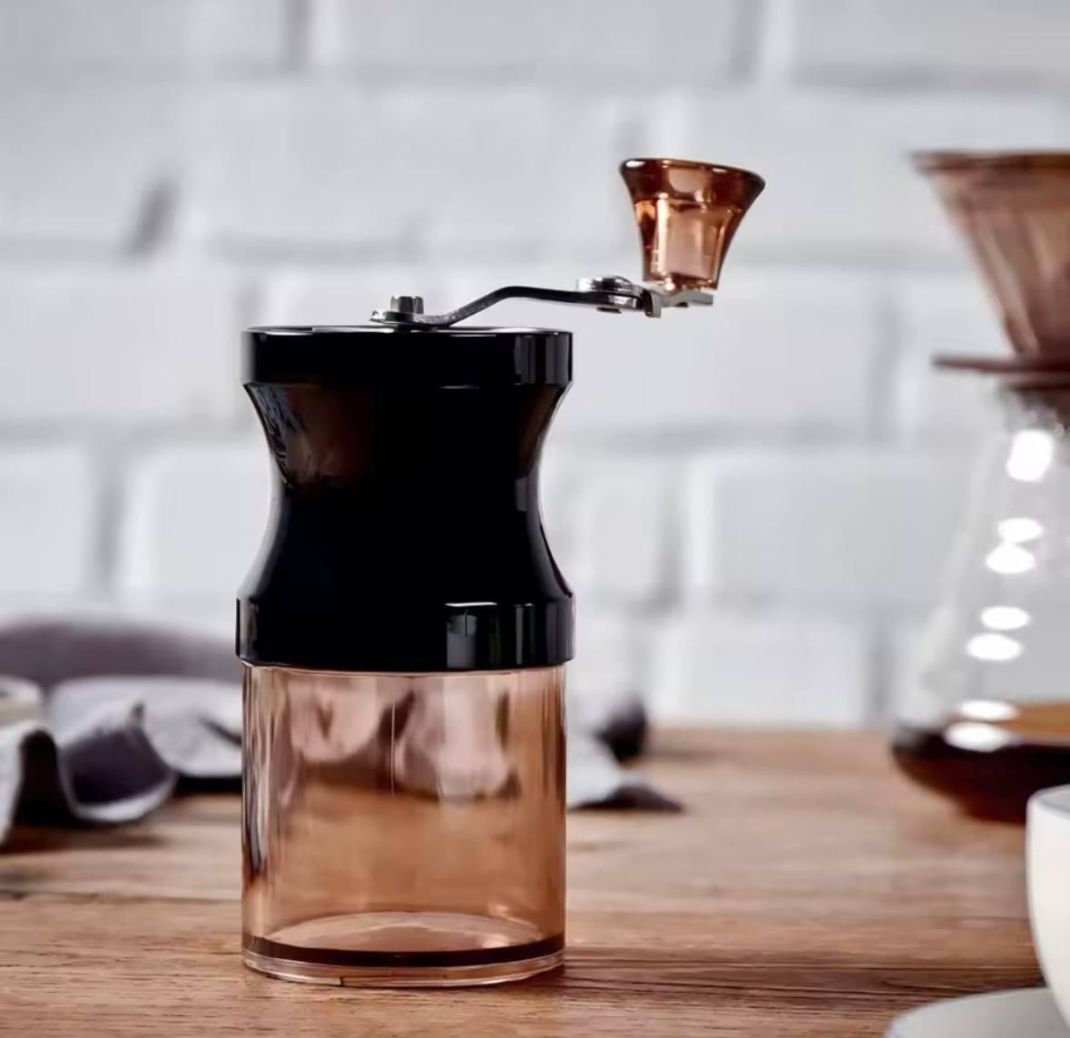 Кофемолка ручная пластиковая Черный (f3381a9e) - фото 7