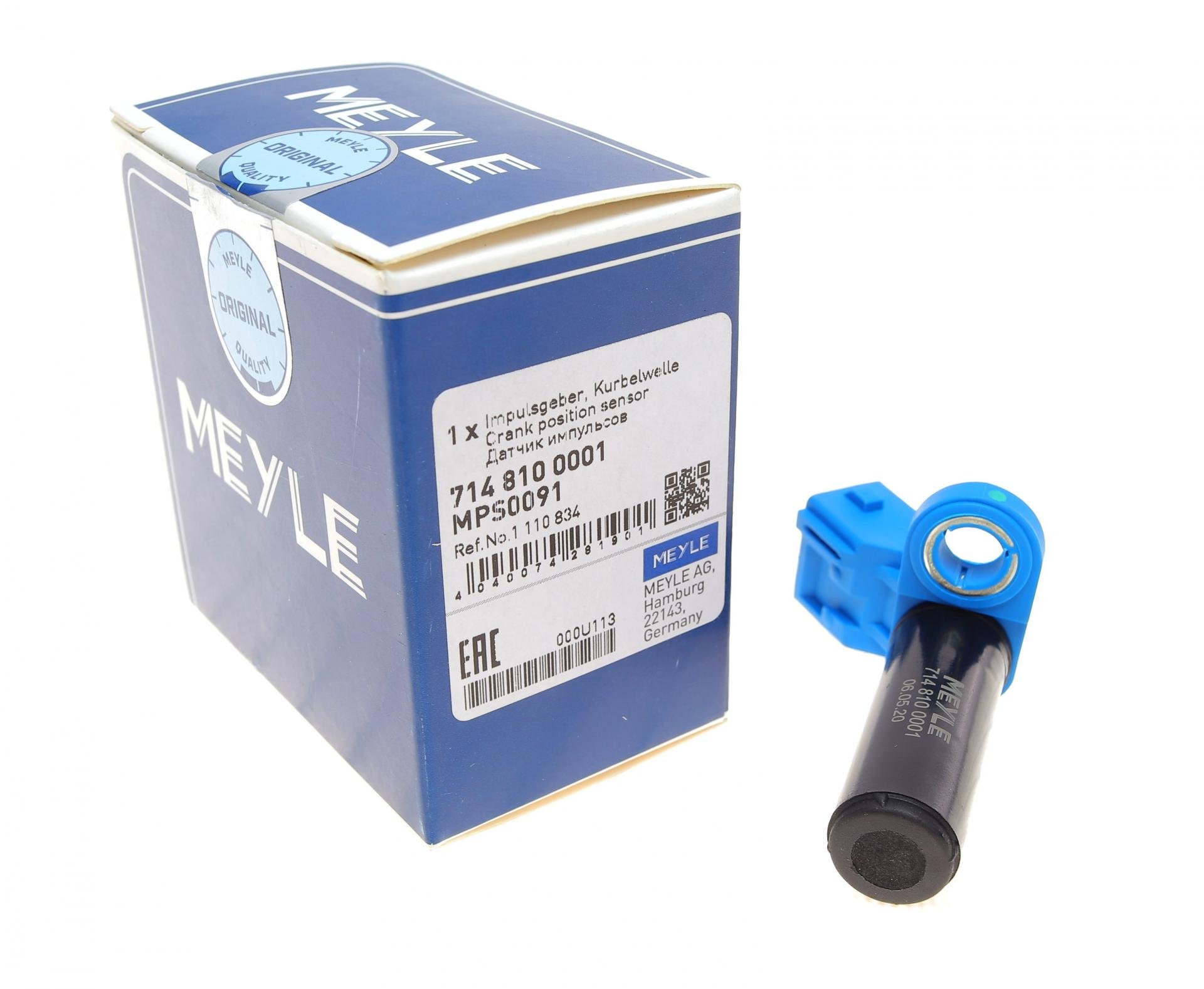 Датчик положення колінвалу Ford C-MAX/Focus 1.3-1,6 i 03-/Volvo C30/S40/V50 1,6 i 05-12 (714 810 0001)