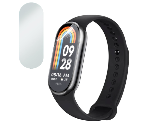Противоударная гидрогелевая пленка Hydrogel Film для Xiaomi Band 8 (3 шт), Transparent