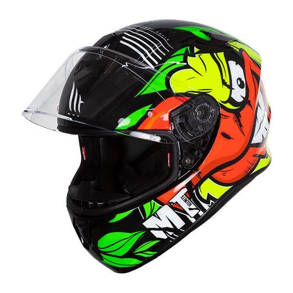 Мотошолом MT HELMETS TARGO Truck XS Gloss Fluor Yellow (28729) - фото 2