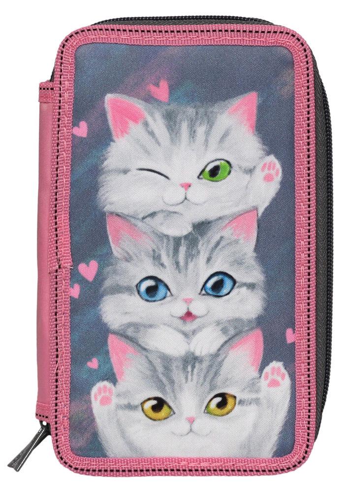 Пенал Class Kittens 2 отделения (22402C)