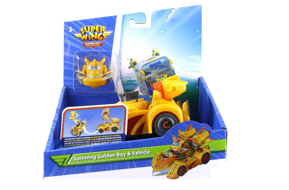 Игровой набор Super Wings мальчик Золотой (EU770331)