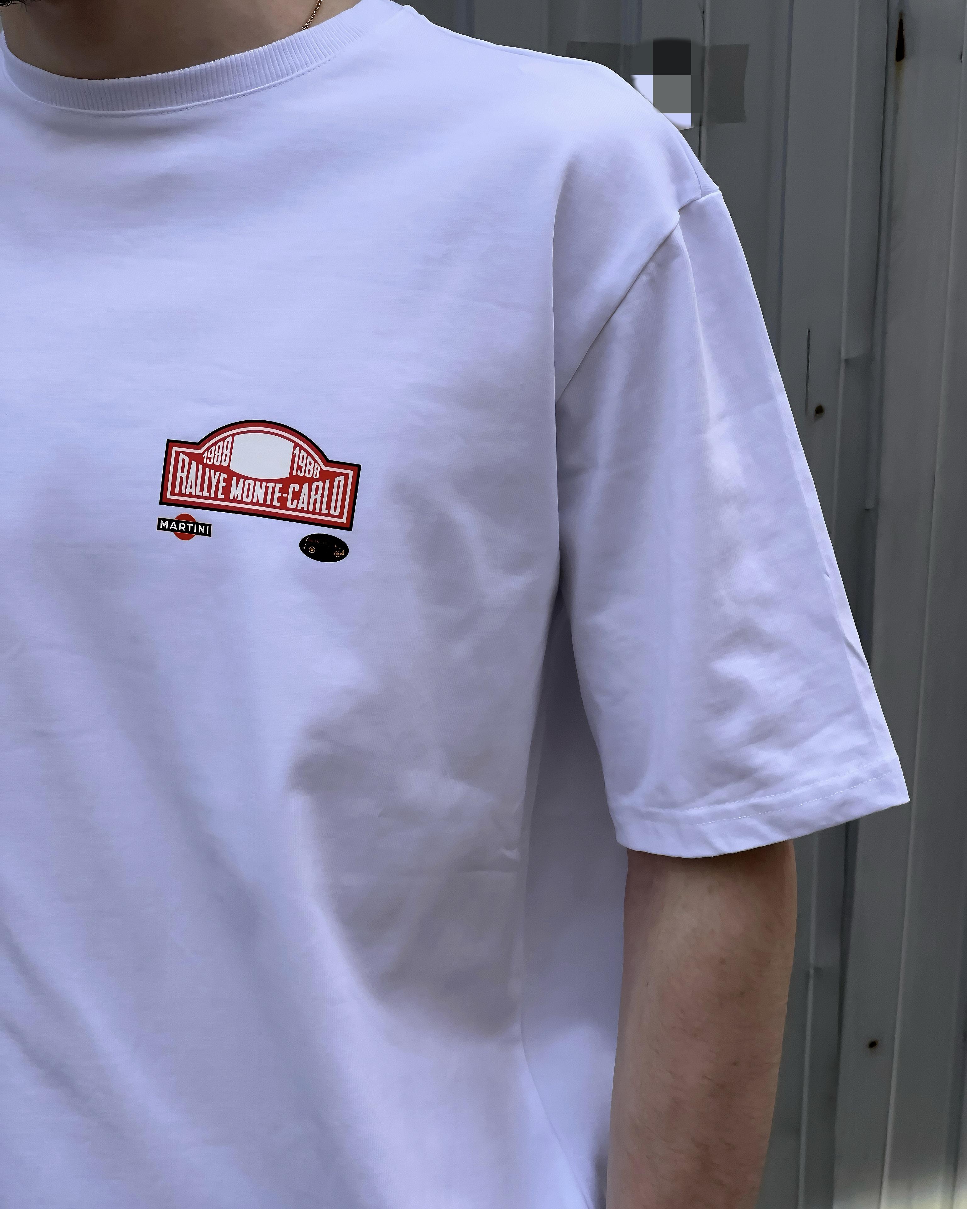 Футболка MEAN LTD Lancia Delta Integrale S Белый (MLD0017001) - фото 4