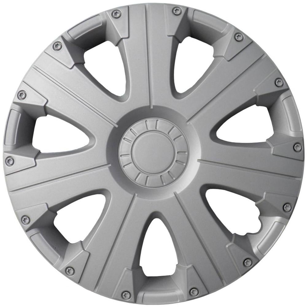Колпаки на колеса Kenguru Ultra R15 4 шт. Серебристый (3169957398)