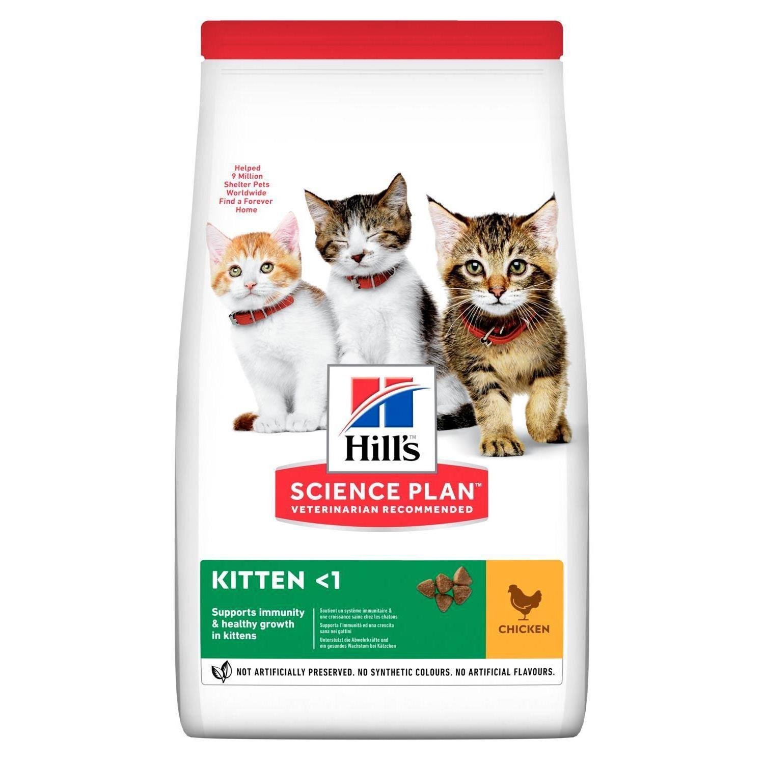 Корм сухой для котят Hill's SP Kitten Chicken 300 г (24389976)