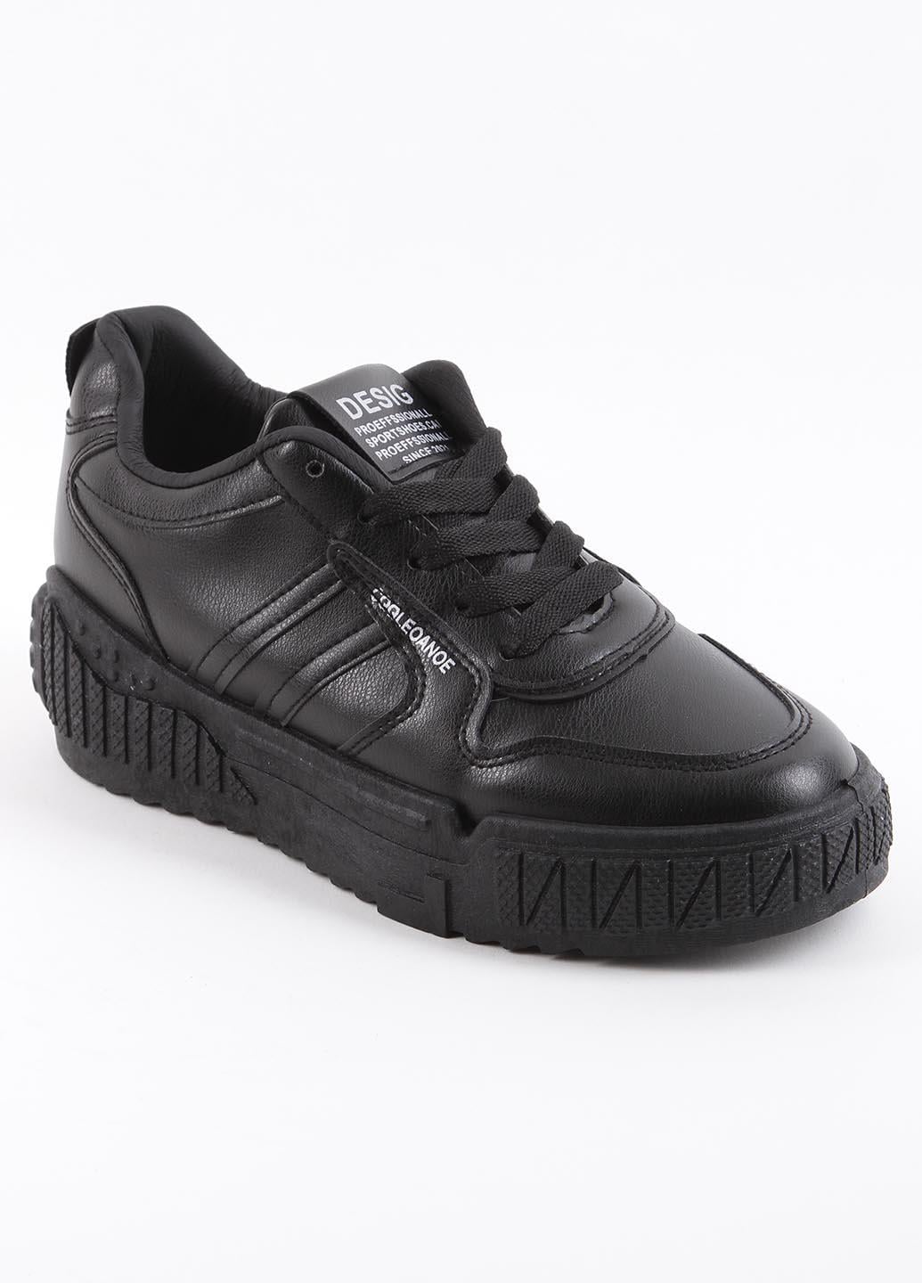 Кеды женские Fashion К093 339014 р. 40 Черный (339014_40)