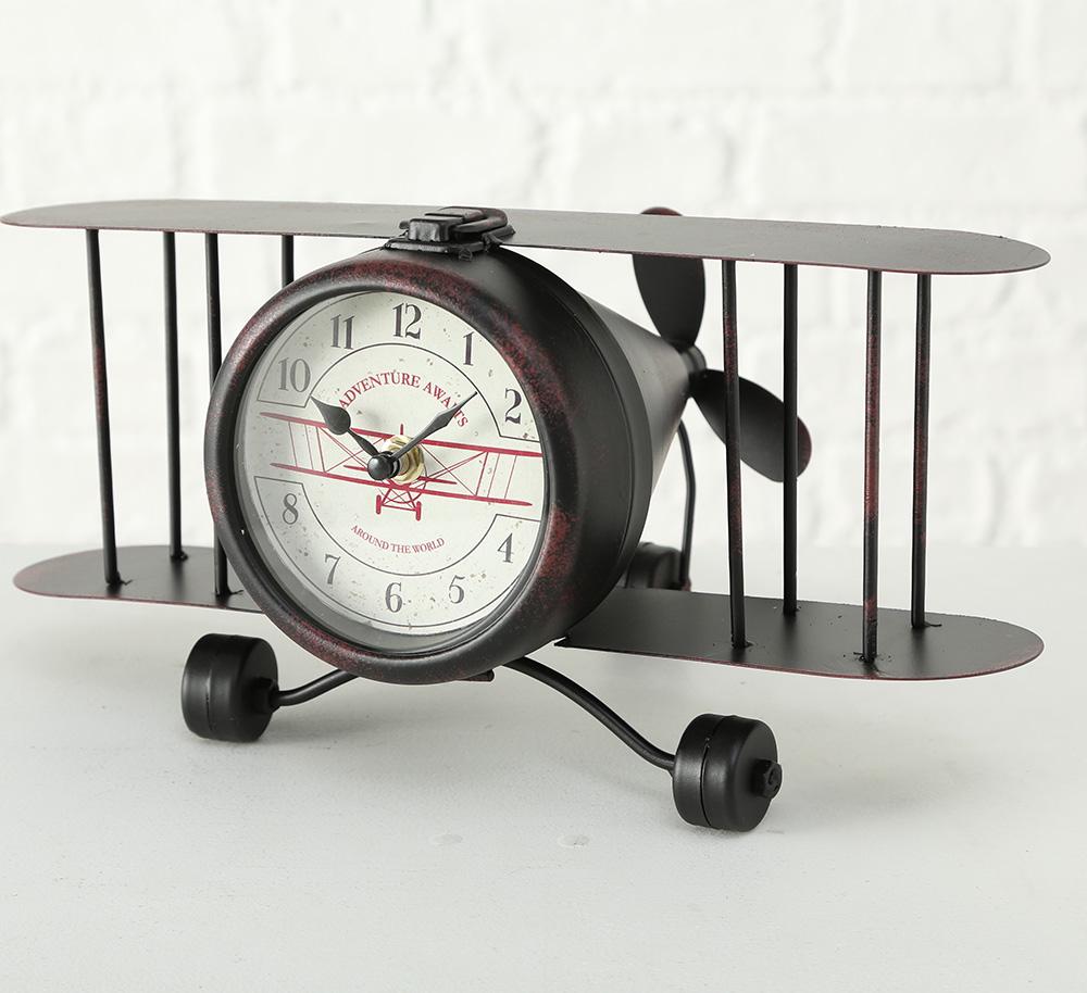 Настольные часы Гранд Презент Самолет 12 см (1018517)