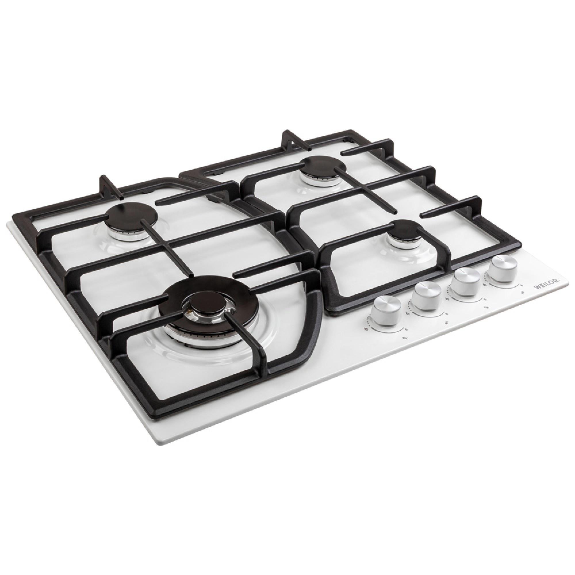Варочная поверхность газовая WEILOR GM W 644 WH - фото 3 Варочная поверхность газовая WEILOR GM W 644 WH - фото 3