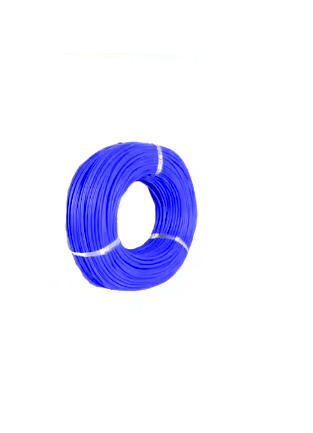 Кабель 24AWG провод медь луженый в силиконовой изоляции многожильный 1 м 0,2 мм2 Синий