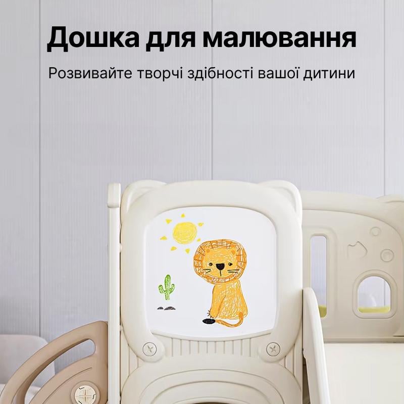 Детский игровой комплекс Lumpurini Bartolomea 4в1 горка с качелями и туннелем (5284eb83) - фото 9 Детский игровой комплекс Lumpurini Bartolomea 4в1 горка с качелями и туннелем (5284eb83) - фото 9