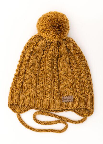 Шапка детская унисекс Классик D892 флис 44-48 см Кирпичный